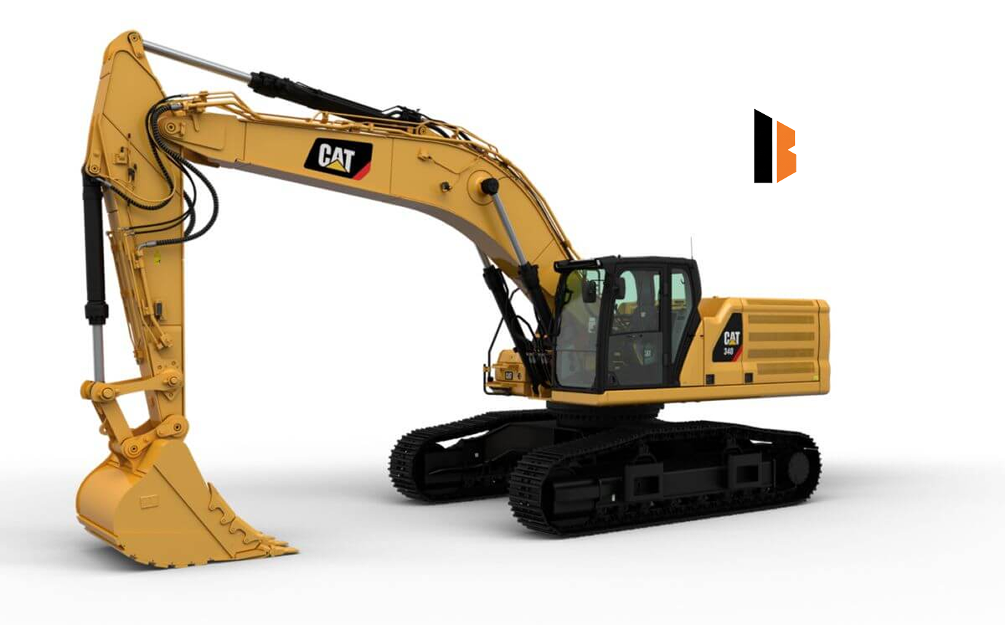 Large Excavator CAT 340